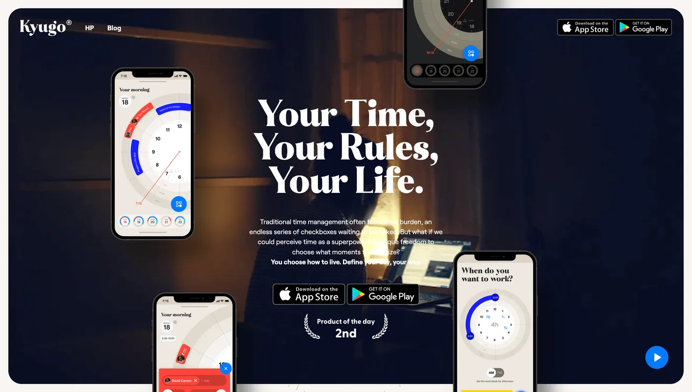 Kyugo's Mobile App Showcase