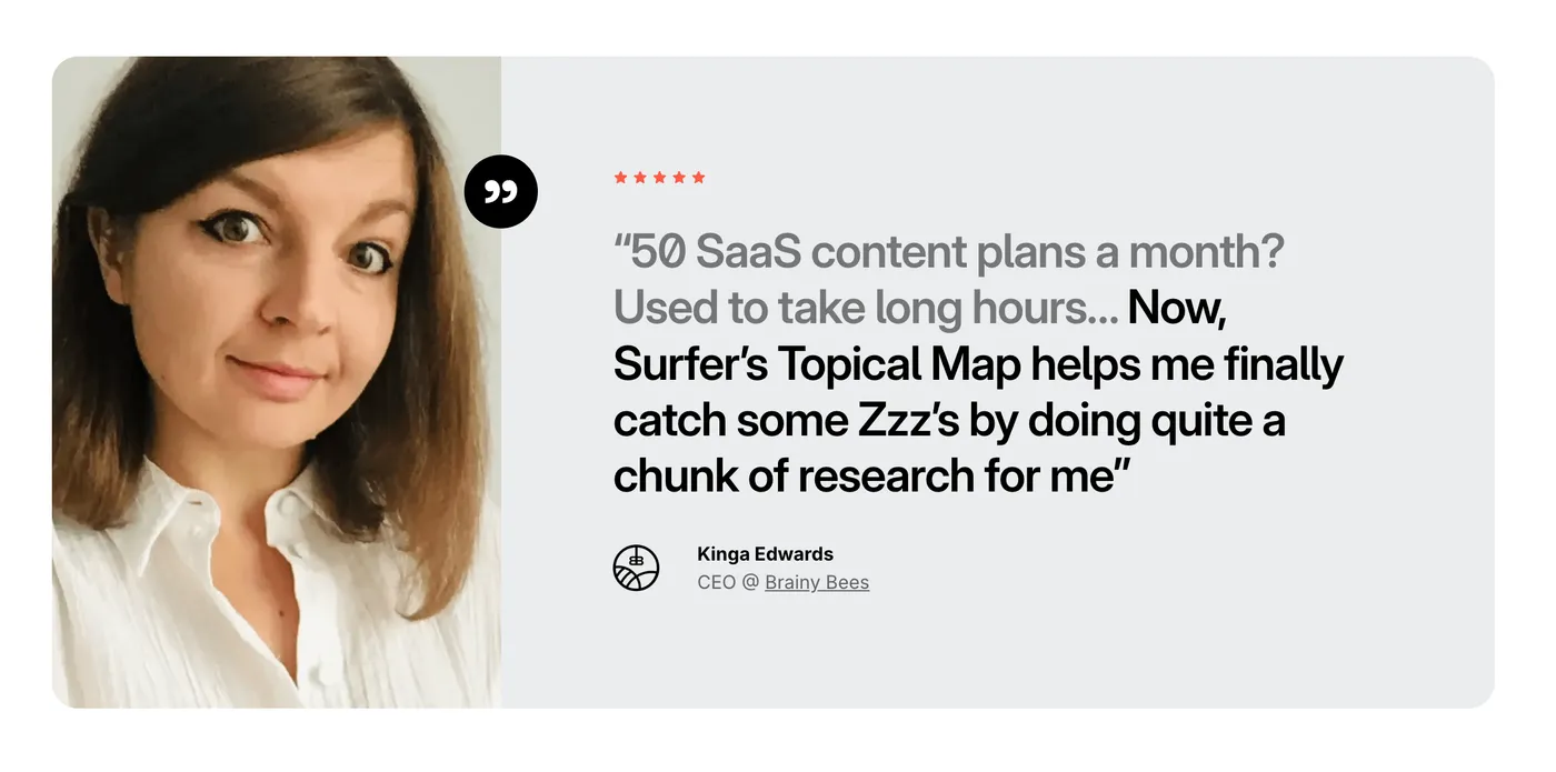 Surfer's Testimonials